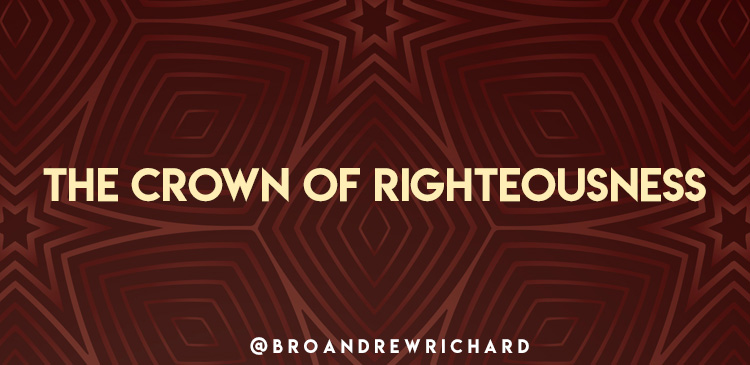 How many of us are preparing ourselves to receive this crown of righteousness?  God has it ready for those who are willing to run their race here on earth the way that God wants us to run.